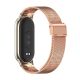 4. Tech-Protect MilaneseBand Strap for Xiaomi Smart Band 8 / 8 NFC - Pink