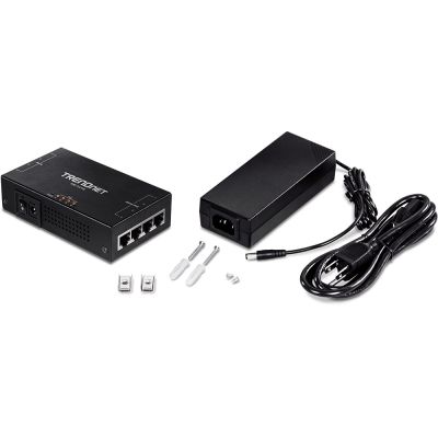 7. TRENDnet POE+ 65W 4-Port Injector