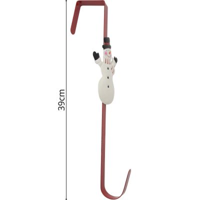 4. HANGER FOR WREATHS 39CM SNOWMAN