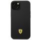 3. Ferrari FEHCP14MSIBBK iPhone 14 Plus 6.7" black/black hardcase Silicone Metal Logo