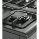 6. Ravanson KWGE-K90A Cheff Modern Black gas-electric cooker