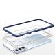 5. Clear 3in1 Case for Samsung Galaxy S21 + 5G (S21 Plus 5G) Frame Gel Cover Blue