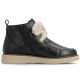 8. Women's leather ankle boots, black Rieker 71100-00