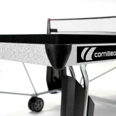 7. CORNILLEAU 500 Indoor Table Tennis Table, Gray