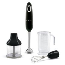 Smeg HBF03BLEU (101121) Immersion Blender 700W Black, Stainless Steel