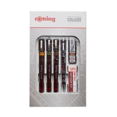 4. ROTRING isograph College Set - 3 pcs. 0.25 / 0.35 / 0.5