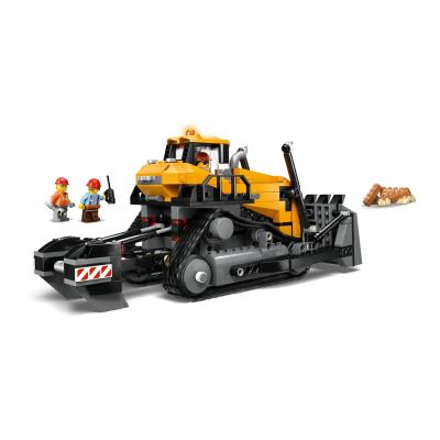 16. LEGO City 60466 Yellow Bulldozer