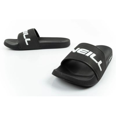 8. O'neill men's sports slippers Logo comfortable fashionable black