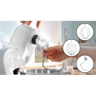 6. Bosch 4 MUM58200 1000W Food Processor | White