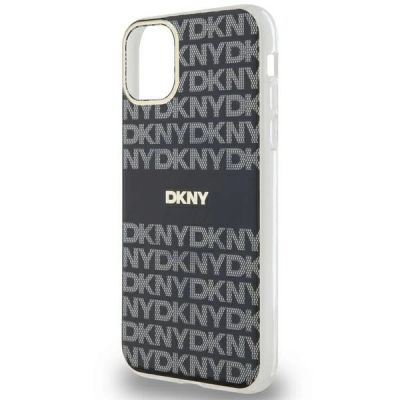 5. DKNY IML Mono & Stripe MagSafe case for iPhone 11 / Xr - black