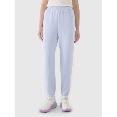 Women's sweatpants joggers with modal 4F 4FWSS25TTROF1010-34S