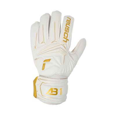 2. Reusch Attrakt AB1 Solid Junior goalkeeper gloves white 5672003 1130