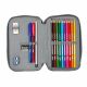 11. Real Madrid double filled pencil case with accessories 28 pcs 412554854