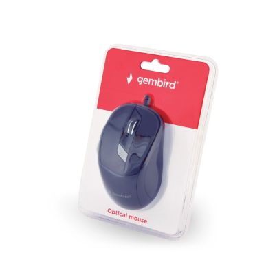 4. GEMBIRD MUS-4B-02 Mouse (optical; 1200 DPI; black)