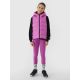 5. Girls' down vest with synthetic filling 4F 4FJWSS25TVJAF166-50S
