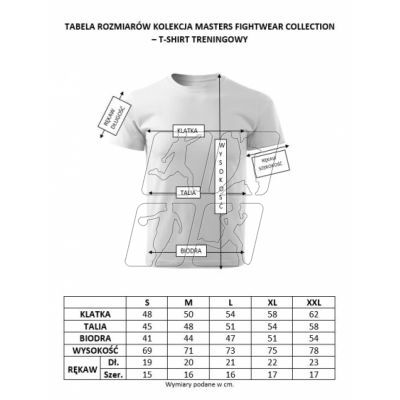 3. Masters Fightwear Collection &quot;Warrior&quot; training shirt M 06119-M