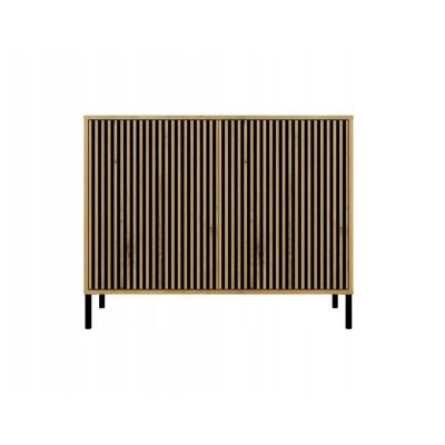 4. KAMARO 2D SLIM ARTISAN CHEST OF DRAWERS/BLACK