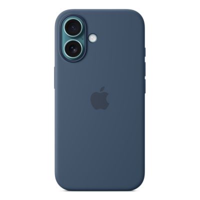 Apple iPhone 16 Silicone Case with MagSafe - Denim