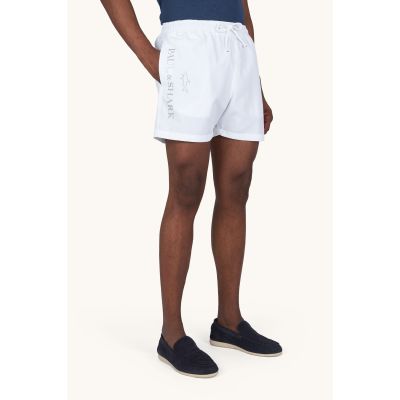 6. Paul&Shark men's swimming trunks white 26415007-010 – stylish, comfortable, sea-ready