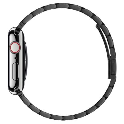 8. Spigen Modern Fit Band for Apple Watch 4 / 5 / 6 / 7 / 8 / SE / Ultra (42/44/45/49 mm) - Black