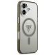 4. Guess IML Gradient Triangle Logo MagSafe case for iPhone 17 - olive
