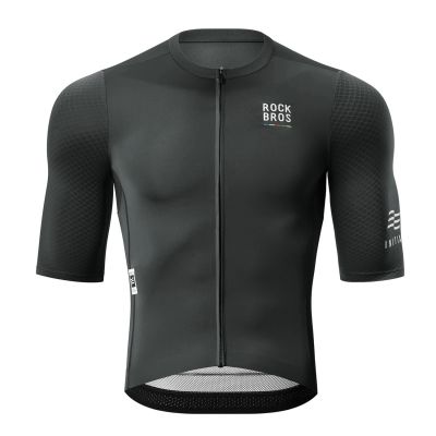 Rockbros 15220032001 ROAD TO SKY men's cycling jersey short sleeve S - black