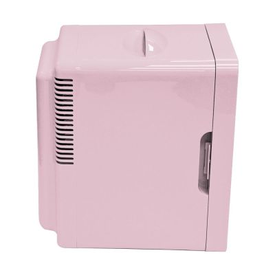 3. Mini fridge with LED makeup mirror ELLE Home ESDAFX08PUEU 8L purple