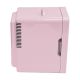 3. Mini fridge with LED makeup mirror ELLE Home ESDAFX08PUEU 8L purple