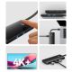 13. Baseus Lite Series multifunctional HUB USB Type C - 2 x USB 3.0 / USB Type C PD / HDMI 1,4 / SD / TF black (WKQX050101)