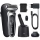 11. Braun Series 7 71-S7200c Foil Shaver Trimmer Black, Silver