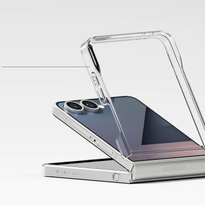 6. Ringke Slim Magnetic MagSafe Case for Samsung Galaxy Z Flip 7 - Transparent