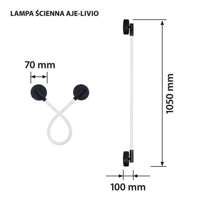 7. Activejet AJE-AJE-LIVIO WW LED wall lamp