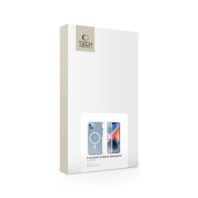 7. Tech-Protect FlexAir Hybrid MagSafe iPhone 13/14 Case - Clear Glitter