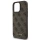 6. Guess 4G Classic iPhone 16 Pro Max Case - Brown