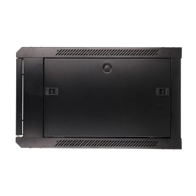 5. Extralink 6U 600x600 Black Wall-Mounted Rack Cabinet