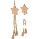 4. DECORATIVE PENDANT BOHO ECO NATURE WOODEN STAR