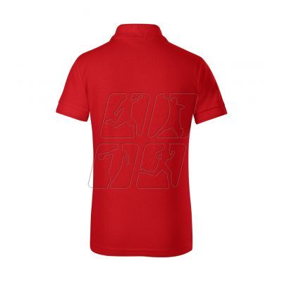 3. Malfini Pique Polo Free Jr polo shirt MLI-F2207 red