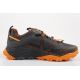 4. Flyrock Vibram men's trekking sports shoes, durable gray orange