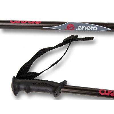 4. ENERO CLASSIC BLACK TREKKING POLES