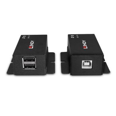 4. Lindy 43386 Network Extender Network Transmitter and Receiver Black