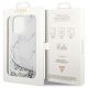 8. Guess GUHCP14XLCSGSGH iPhone 14 Pro Max 6.7" white/white hardcase Liquid Glitter Marble