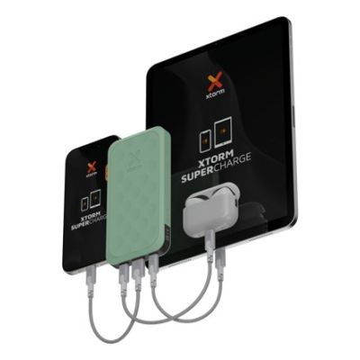 15. Xtorm FS5103U Power Bank Lithium Polymer (LiPo) 10000 mAh Green