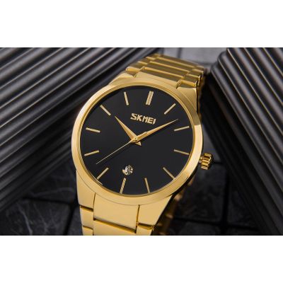 3. Men's Watch Skmei 9140GDBK + BOX