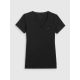 3. Women's basic V-neck T-shirt 4F 4FWMM00TTSHF3307-20S