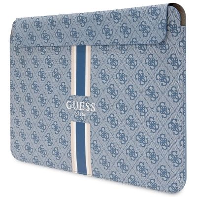 2. Guess 4G Printed Stripes cover for a 16" laptop - blue
