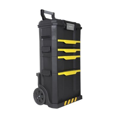 Stanley Tool Box on Wheels, Black