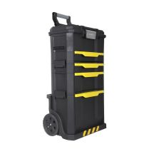 Stanley Tool Box on Wheels, Black