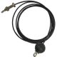 5. CABLE FOR MULTI-GYM 304 CM, RUBBER STOPPER, SCREW ATTACHMENT