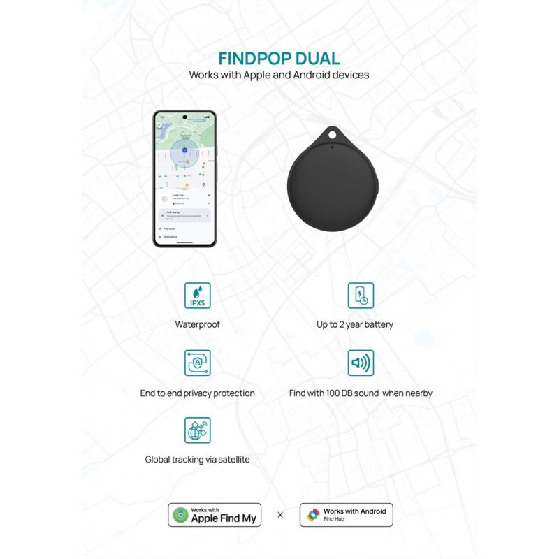 6. XD COLLECTION FINDPOP LOCATOR DUAL APPLE FIND