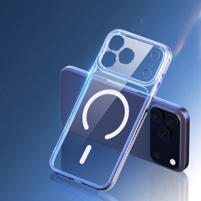 9. Dux Ducis Clin Mag Case for iPhone 18 Pro / 17 Pro Compatible with MagSafe - Transparent